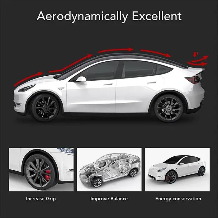 Aileron pour Tesla Model Y Juniper, accessoires d'aileron pour Tesla Model 3 Highland, accessoires 3