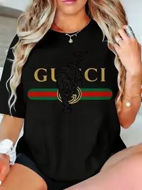 Nouveau T-shirt Femme 2026 à Manches Courtes avec Imprimé Lettres, Tendance, Décontracté et Polyvale