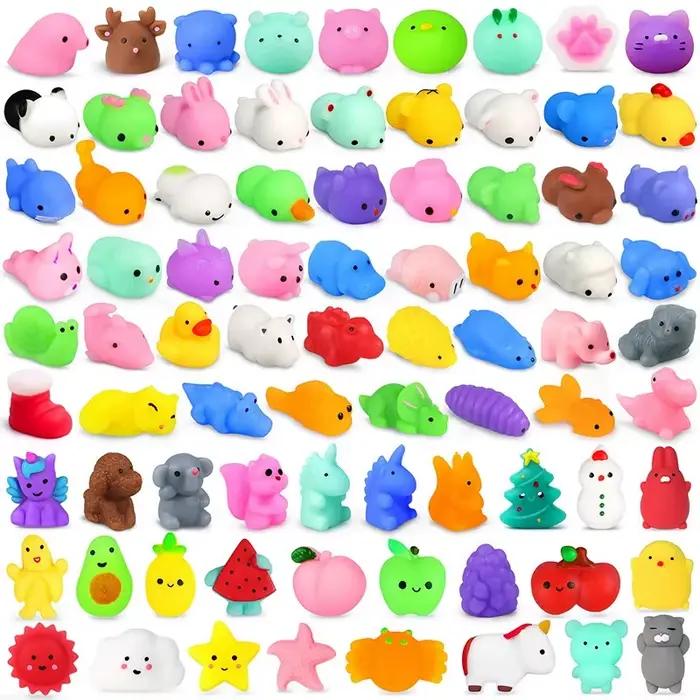 Squishies Mochi Kawaii Anima Jouets Anti-Stress Pour Enfants Occasions Festives Cadeaux D'Anniversaire Moments De Détente