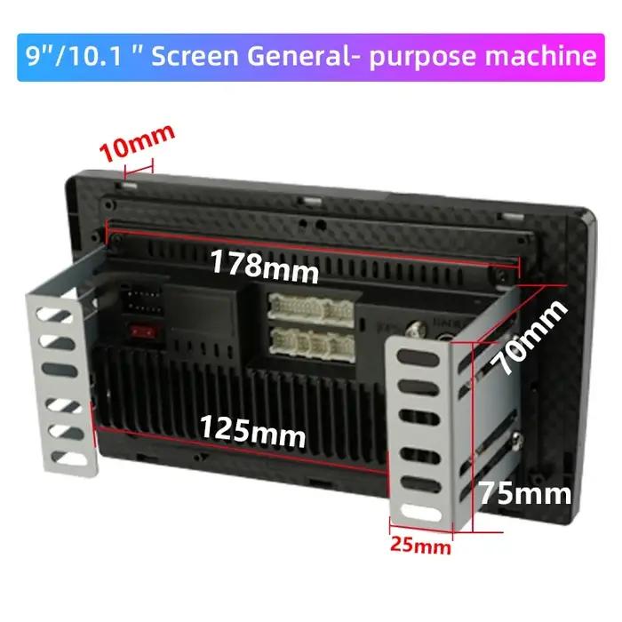 Srnubi autoradio 2 Din Android 12 Auto Carplay universel 7 "9" lecteur multimédia pour Nissan Honda