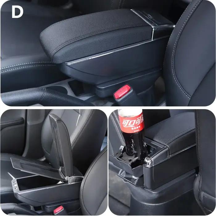 Boîte d'accoudoir pour Peugeot 208, boîte de rangement pour accoudoir de voiture 2019 – 2024, cendri