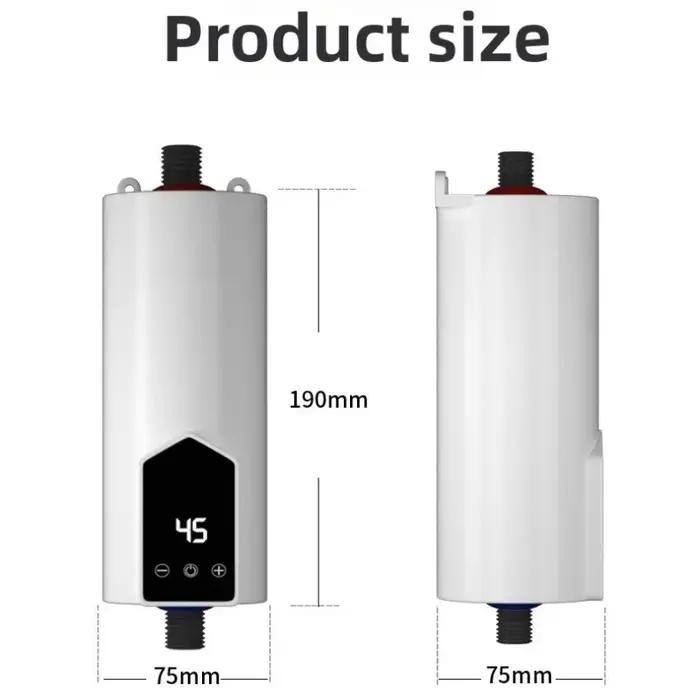 Chauffe-eau instantané 220V 3000W-5500W, chauffage électrique Portable pour salle de bains, douche d