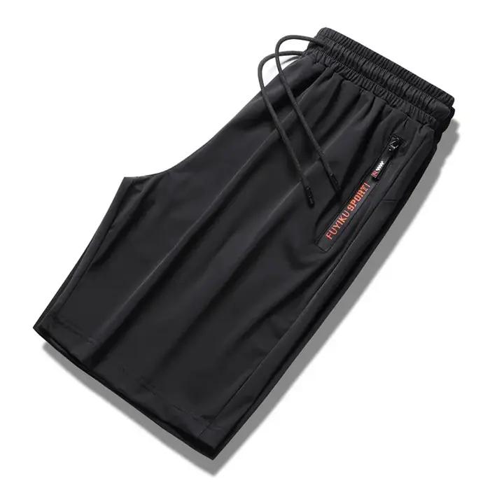 2025 été hommes Shorts 9xl 8xl 7xl séchage rapide glace soie Cool pantalons courts hommes Shorts de