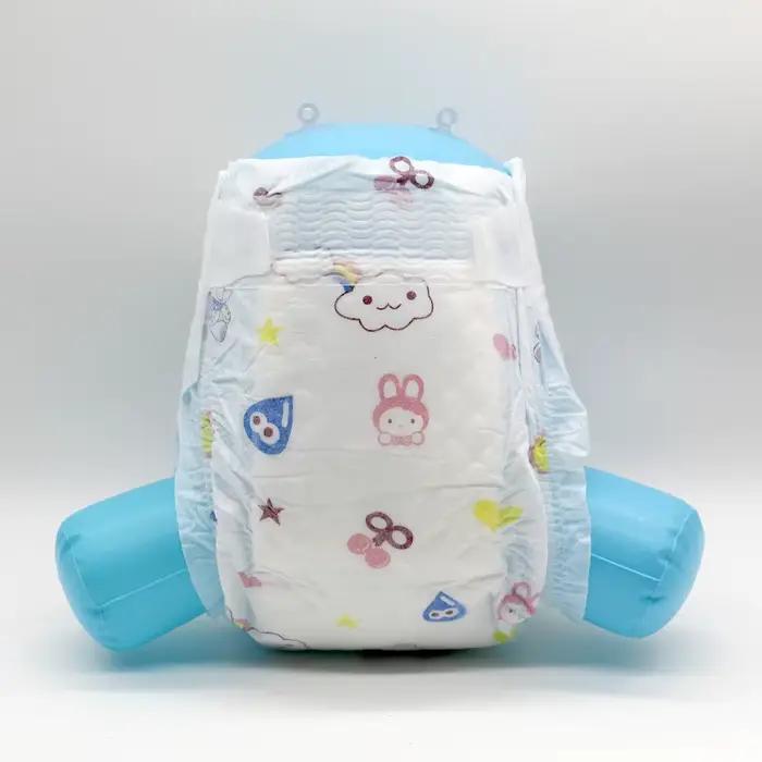 Couches nouveau-né en tissu 50 pièces - Culottes ultra-minces respirantes pour bébé infantile