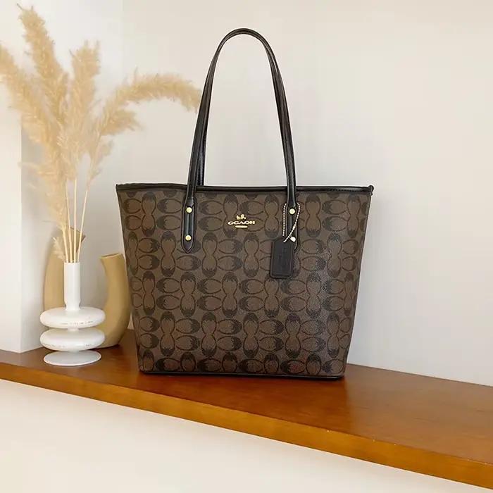 Sac à langer élégant haut de gamme pour femme, sac bandoulière de créateur, sac à main de luxe en cu