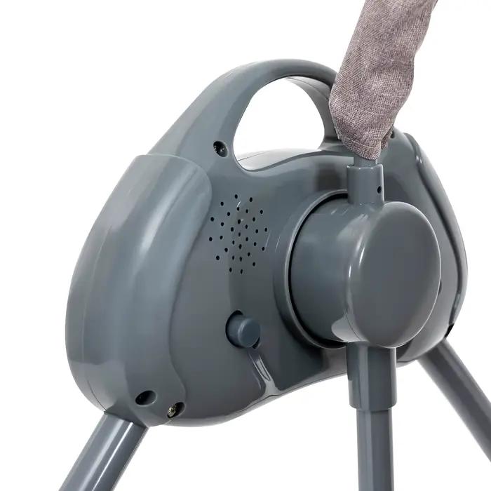 Berceau balançoire pour bébé, support électrique à 5 vitesses, chaise à bascule automatique avec tél