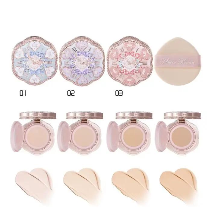 Flower Knows Garden Collection Crème à lèvres Blush Air Cushion CC Crème Fond de teint liquide Parfu