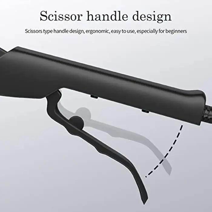 Fer à friser professionnel pour cheveux volumineux, fer à onduler, fer à friser pour coiffure bouclé