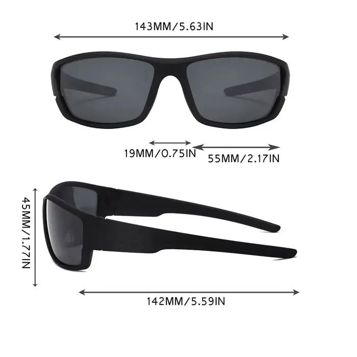 Nouvelles lunettes de soleil polarisées hommes femmes Sports de plein air cyclisme course pêche lune