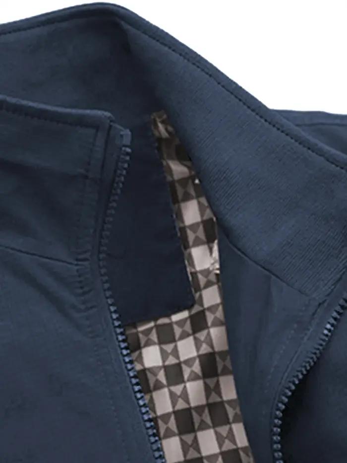 Veste grande taille, veste de Style collégial pour hommes à la mode, veste décontractée pour hommes