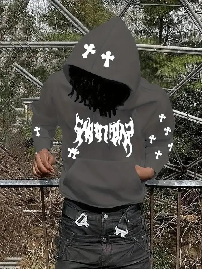 Le nouveau sweat à capuche pour hommes pour l'automne de 2025 présente une simplicité hip-hop de mod