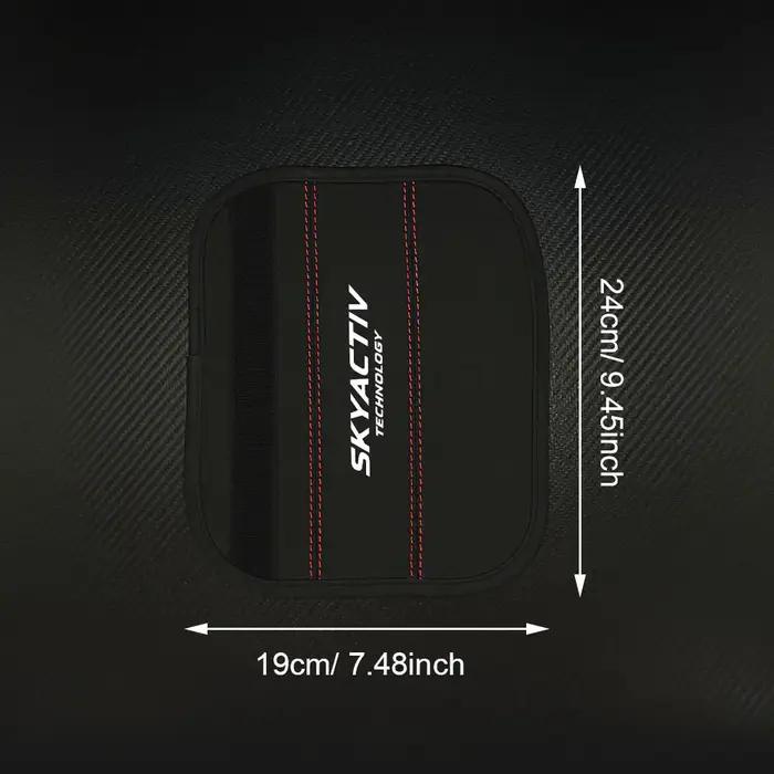 Coussinets de protection pour ceinture de sécurité voiture Mazda SKYACTIV CX3 CX4 CX5 CX7 CX9 CX30 RX7 M3 M6 confort conduite réduction pression épaules installation facile