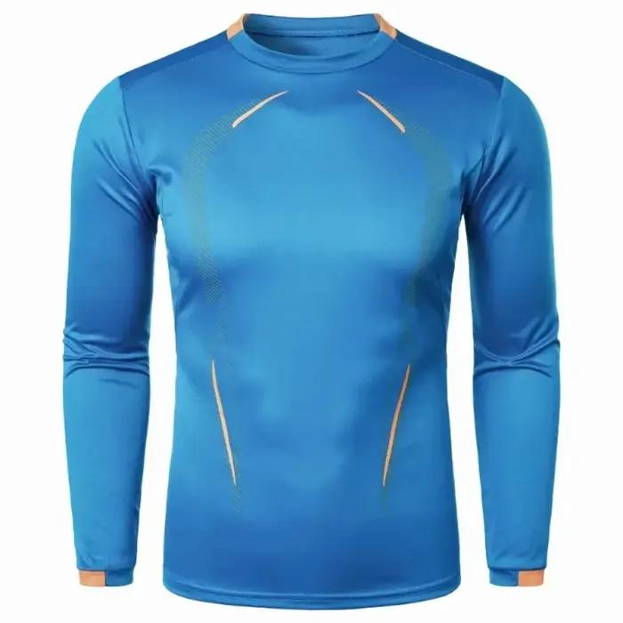 T-shirt à manches longues pour hommes, léger et respirant, à séchage rapide, Streetwear, surdimensio