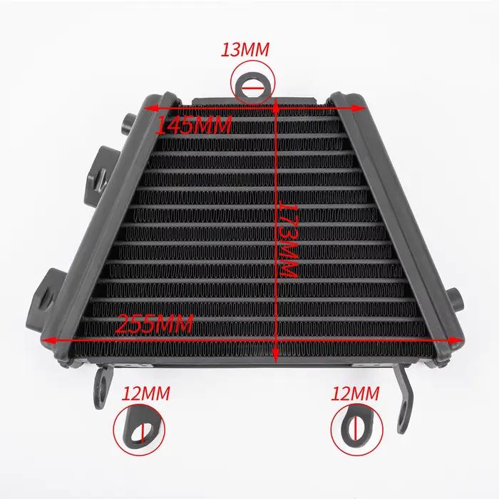 Refroidisseur de radiateur de remplacement pour moto, pour Suzuki GSXR1000 2009 2010 2011 2012 2013