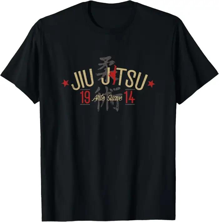 Jiu Jitsu brésilien chemise Arte Suave Oss T-Shirt BJJ T-Shirt hommes vêtements hauts Streetwear Cam