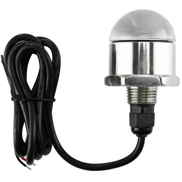 9 LED de vidange 12V 1/2 pouces, en acier inoxydable M12 x 1.25, lumière sous-Marine pour bateau, bl