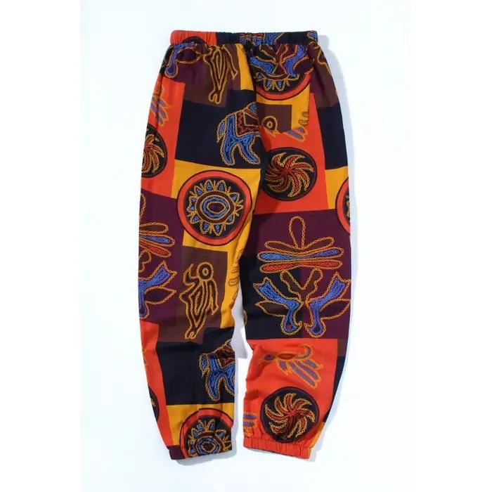 Pantalon de jogging homme imprimé floral, nouvelle mode printemps 2026, taille européenne, décontrac