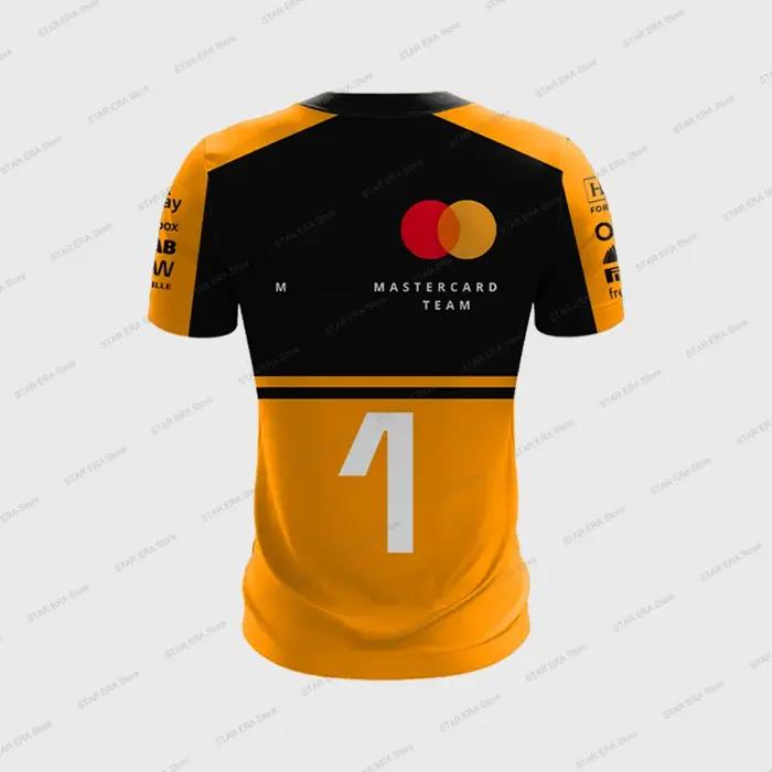 Nouveau T-shirt Norris Driver 2026 pour homme, réplique Oscar Piastri 81, manches courtes, grande ta