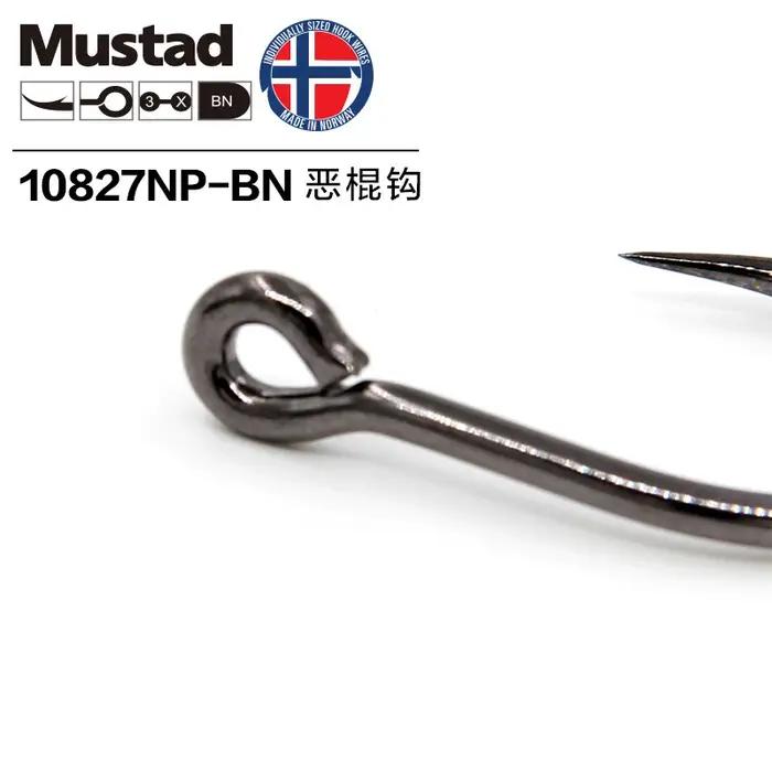 Mustad Norvège Origine Hameçon de pêche en mer Super Puissance Hameçons circulaires de grande taille