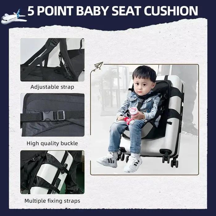 Coussin de sécurité à trois points pour enfants de 1 à 8 ans protection de sécurité voyage sécurité enfant occaions spéciales
