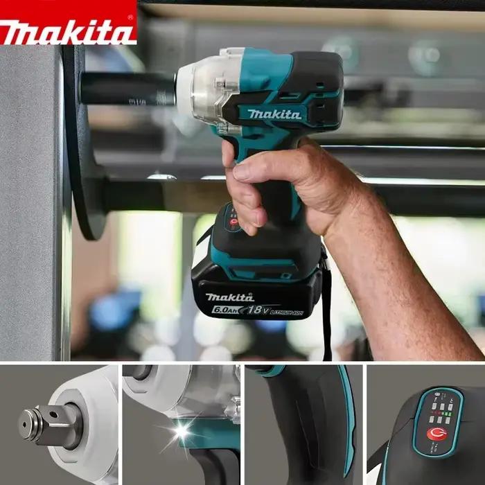 Makita DTW285 clé à chocs à couple élevé, clé à main rechargeable sans fil, outil multifonctionnel à