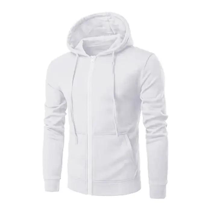 Printemps automne hommes sweats à capuche à manches longues cardigan à fermeture éclair homme/femme