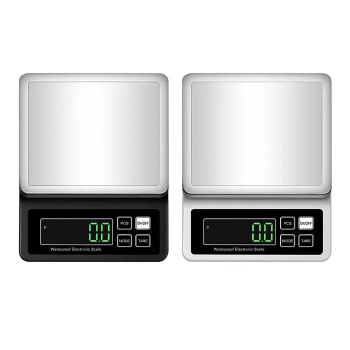 Balance de cuisine Rechargeable IP67, entièrement étanche, 0.1g/1g, électronique de haute précision,