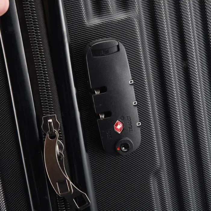 Ensemble de valises Lazyspace 3 pièces, valise de voyage avec roulettes et serrure, ensembles de bag