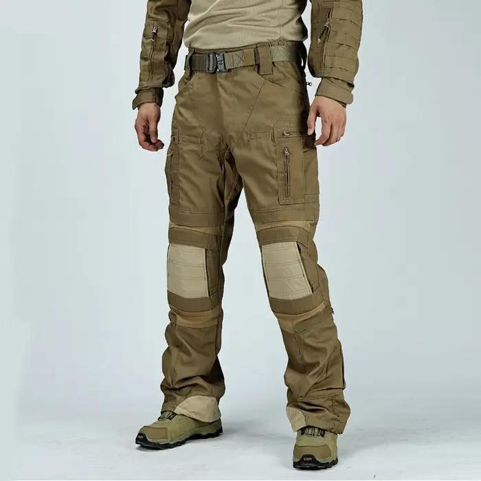 Pantalon Cargo imperméable pour hommes, pantalon tactique d'entraînement militaire, pantalon de Comb