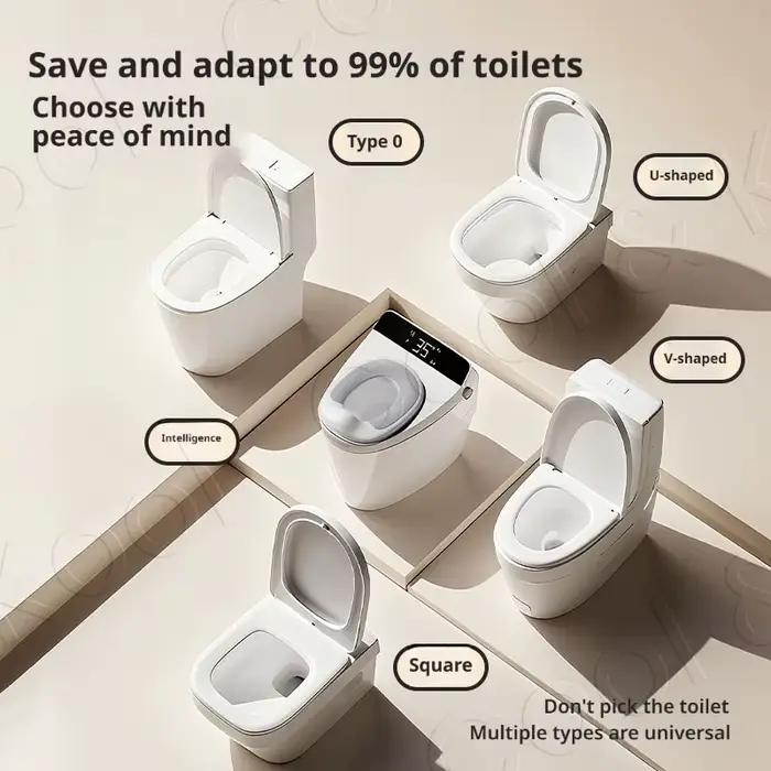 Siège de toilette universel pour enfants, siège de toilette anti-éclaboussures pour garçons et fille