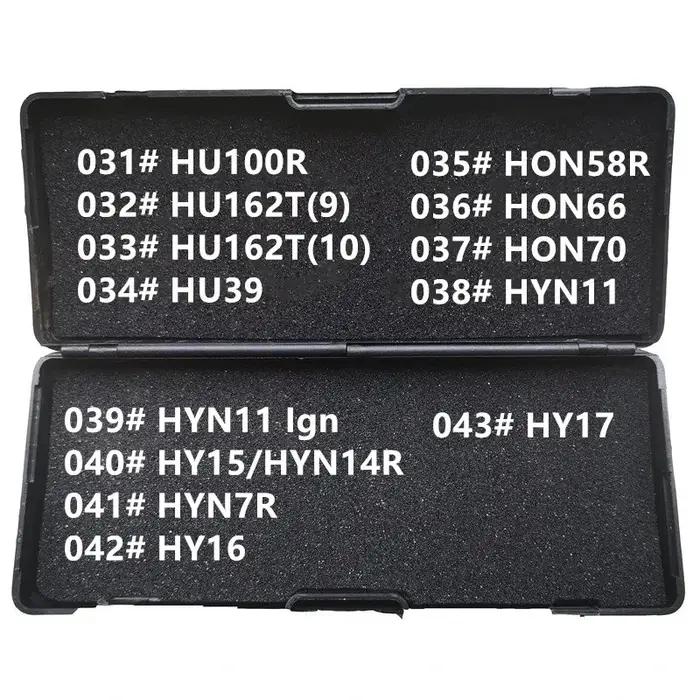 1-19 LiShi 2 en 1 B111 BW9MH CY24 DAT17 DWO4R DWO5 FO38 GT10 GT15 pour GM37 GM39 GM45 HU43 outils de
