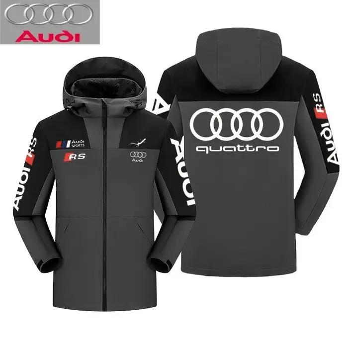 Vêtements de travail assistant de magasin Audi RS car 4S, veste de sport de haute qualité, veste cou