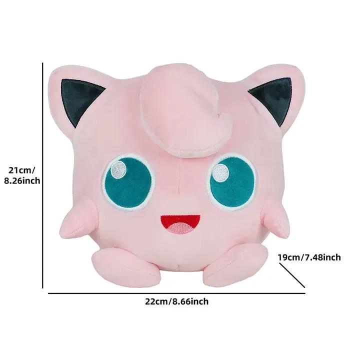 Poupée en peluche originale Jigglypuff, jouets en peluche Gengar Clefairy Marill, dessin animé Kawai
