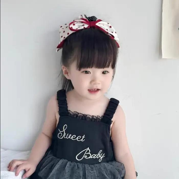 Pince à cheveux princesse à pois pour filles, épingle à cheveux douce, pince à cheveux pour enfants,