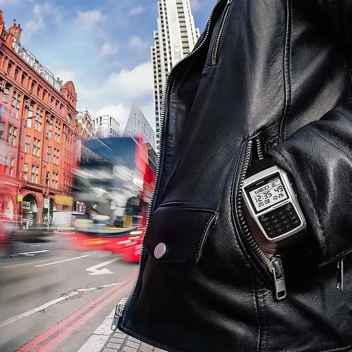 Montre Calculatrice Multifonctionnelle pour Hommes, Montre Électronique LED de Luxe à la Mode, Montr