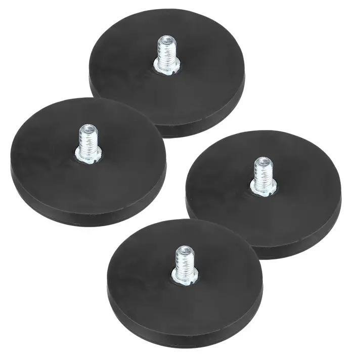 10 pièces 66MM M8 boulon Base magnétique support de montage pince LED support de barre lumineuse de