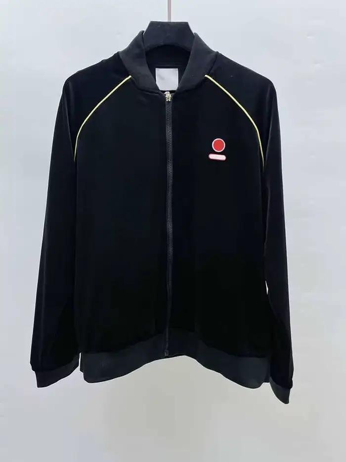 Nouvelle Version 2025 – Blouson Unisexe en Velours avec Logo Casinoblank et Bande Textile, Coupe Amp