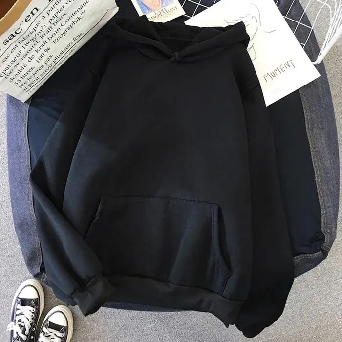 Sweat-shirt à capuche en polaire pour hommes et femmes, décontracté, à la mode, Harajuku, chaud, sur
