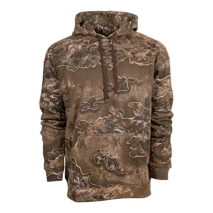 Sweat à capuche graphique camouflage chasse de cerf pour hommes, vêtements 3D Hunter forêt imprimé c
