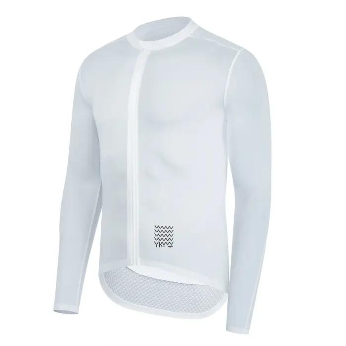 Ensembles de cyclisme pour hommes YKYWBIKE, maillot à manches longues, pantalon à bretelles longues,