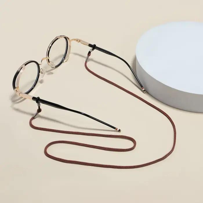 5ps réglable lunettes sangle support anti-dérapant lunettes cordon corde, sport lunettes de soleil c