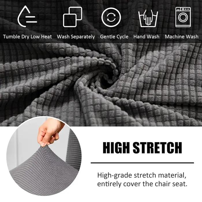 Housse de protection épaisse en Jacquard pour chaise de jeu d'ordinateur de bureau, extensible et in