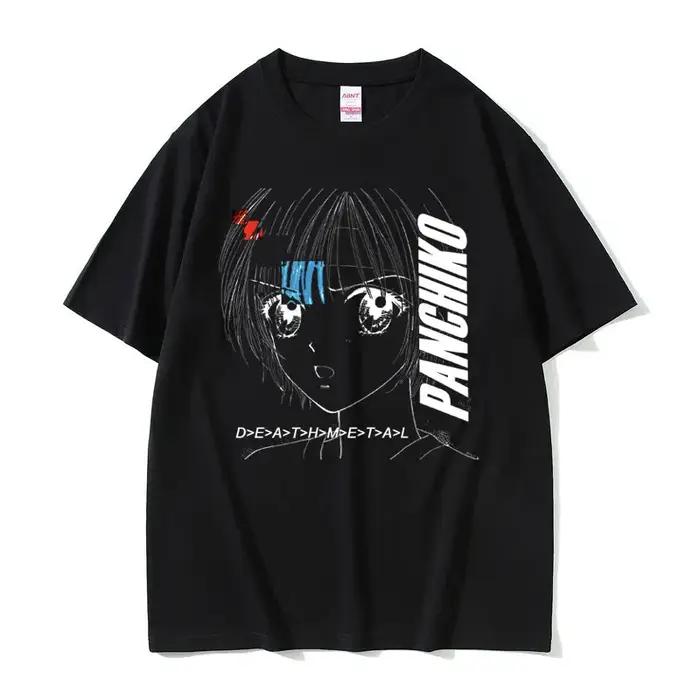Rock Band Panchiko DEATHMETAL Album graphique imprimé t-shirt hommes femmes Vintage T-shirts décontr