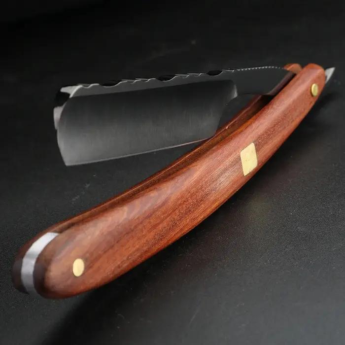 XUANFENG rasoir traditionnel à l'ancienne couteau de rasage manuel 9cr18 couteau de rasage en acier
