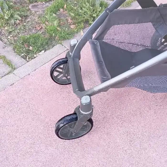 Couverture de roue poussette Uppababy sans chambre à air PU - Accessoires compatibles Vista V1 V2 One