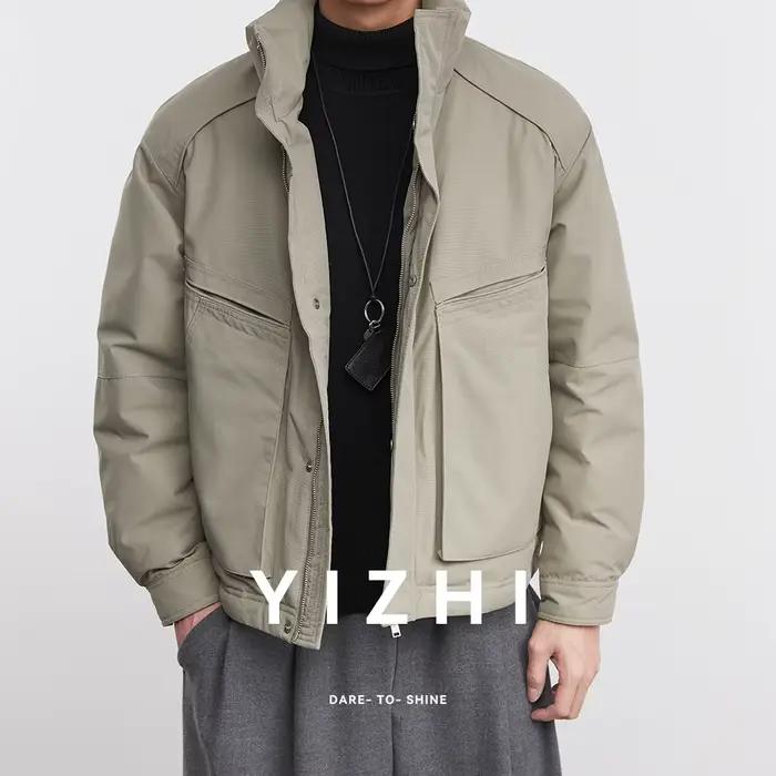 Veste d'hiver pour homme en duvet de canard blanc 90% 2025 Nouvelle veste épaisse résistante au froi