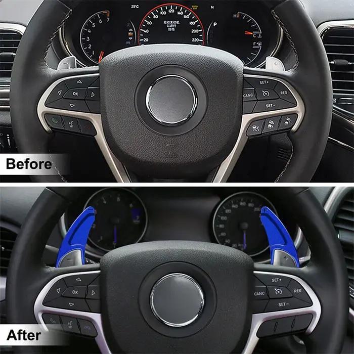 Extension de levier de vitesse de palette de changement de vitesse Direct au volant pour Dodge Chall