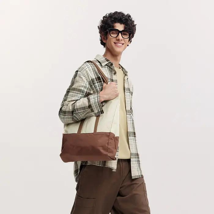 Chemise à manches longues pour homme Semir en pur coton à carreaux, vêtement d'extérieur, nouvelle c