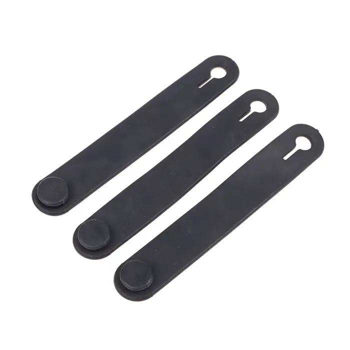 Cadre en caoutchouc pour moto, 10 pièces, fixation du câble, faisceau de câbles, attache du cordon d