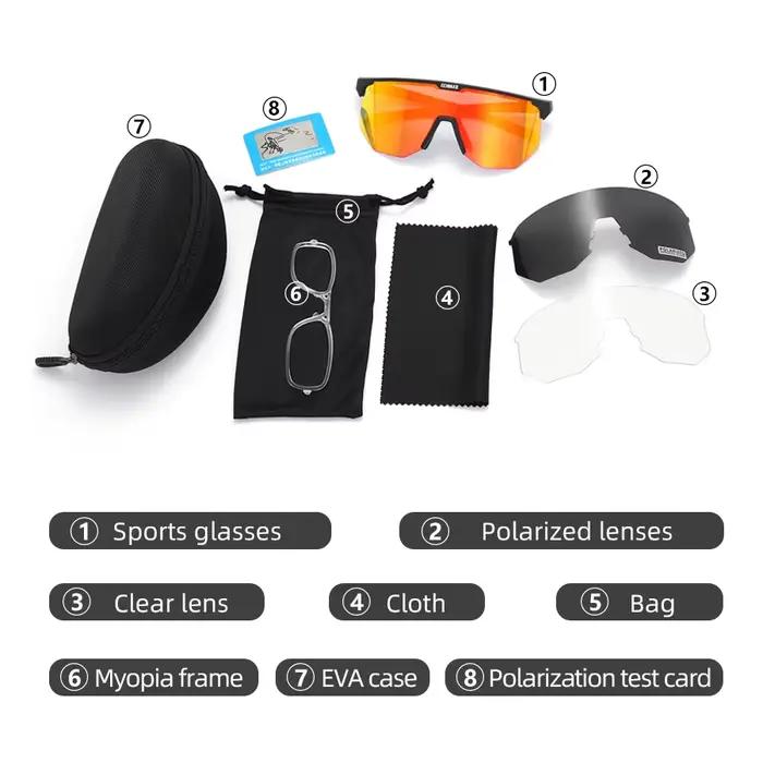 Lunettes de cyclisme B BLIZ Hero, anti-vent, polarisées, pour hommes et femmes, pour le VTT, la rand